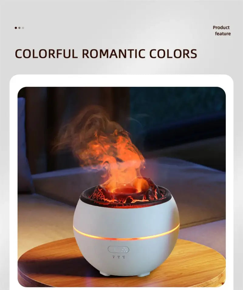 Flame Diffuser & Humidifier: Aromatherapy for Your Home