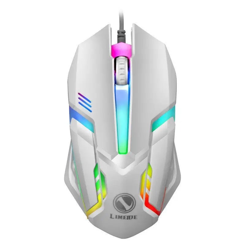 Backlit Wired Gaming Mouse - S1 white - 3PL Product