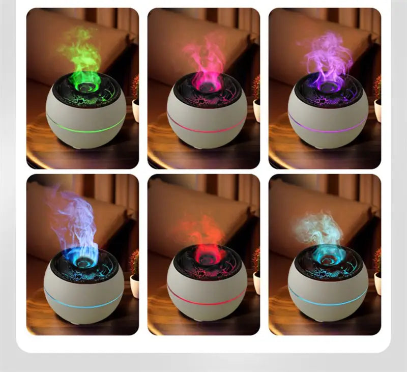 Flame Diffuser & Humidifier: Aromatherapy for Your Home