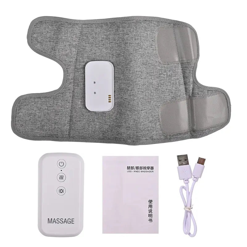 Cordless Heated Air Compression Personal Foot and Calf Massager- USB Rechargeable_12