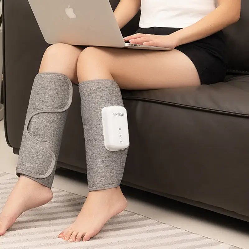 Cordless Heated Air Compression Personal Foot and Calf Massager- USB Rechargeable_9