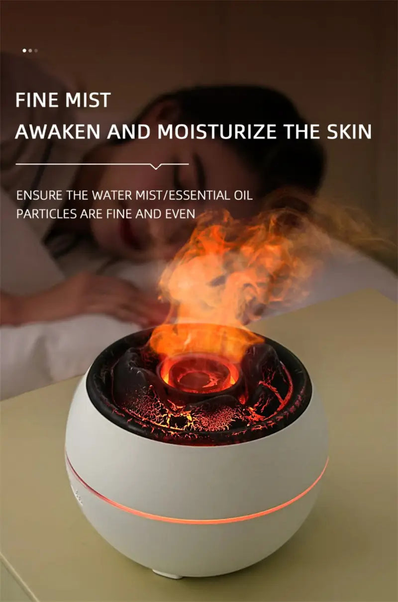 Flame Diffuser & Humidifier: Aromatherapy for Your Home