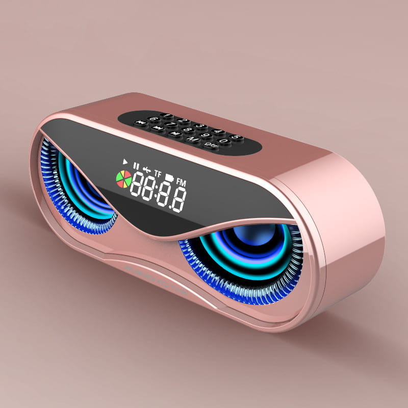 Light Up the Party: Dual-Speaker Bluetooth Speaker with Colorful Lights