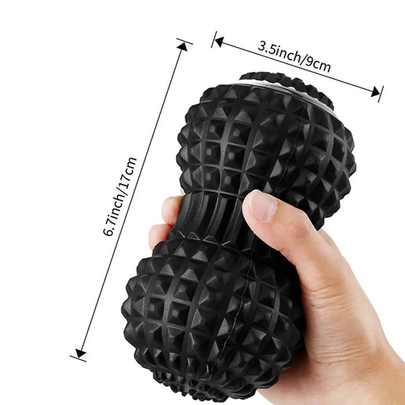 Deep Tissue Vibrating Massage Roller for Spine Back Muscle Relaxation- USB Charging_3