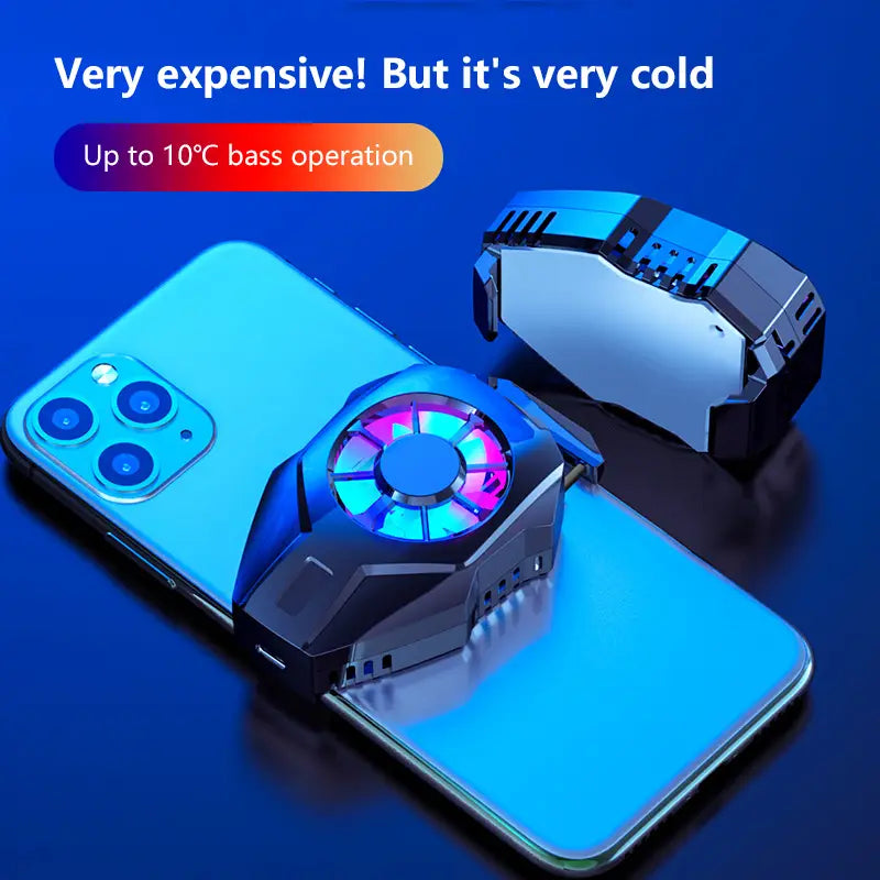 Mini Mobile Phone Cooler - Powerful Cooling Pocket-Sized Performance