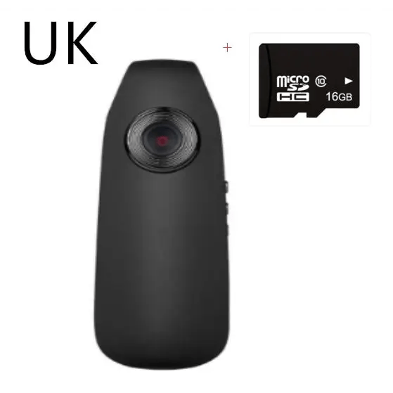 IDV Mini Body Camera: Compact and Discreet for All Your Recording Needs - 16GB UK plug - 3PL Product