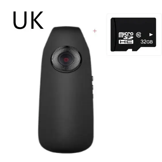 IDV Mini Body Camera: Compact and Discreet for All Your Recording Needs - 32GB UK plug - 3PL Product