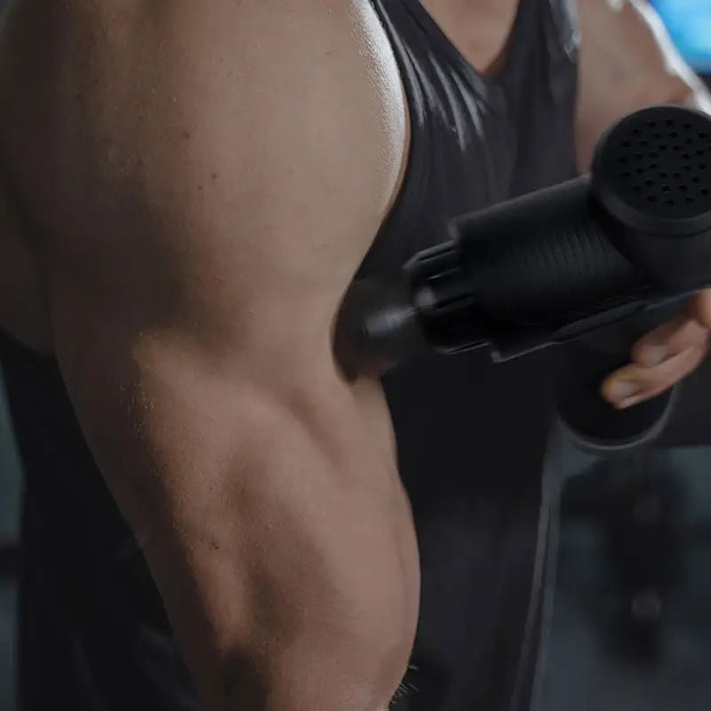 LCD Display Deep Muscle Handheld Massage Gun in AU Plug_7