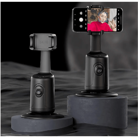 Level Up Your Vlog: 360° AI Tracking Gimbal - TechTactic Frontier