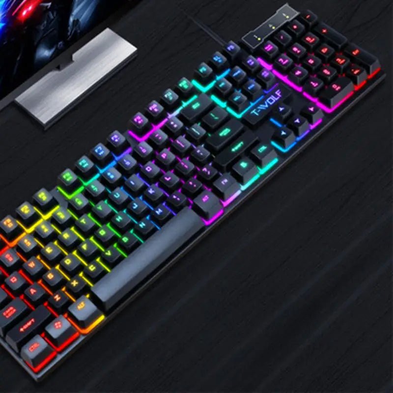 Luminous Wired Gaming Keyboard with Floating Design - 3PL Product