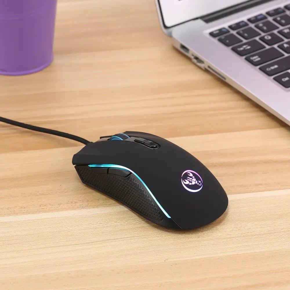 Luminous Wired Gaming Keyboard with Floating Design - Mouse - 3PL Product