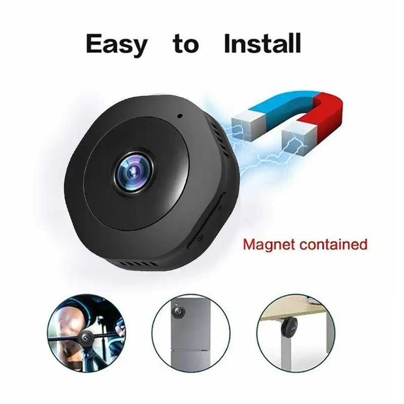 Mini Spy Camera 1080P HD Wireless Home Security - Black - 3PL Product