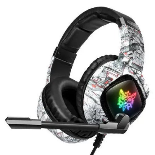 RGB Subwoofer Headphones - White - 3PL Product