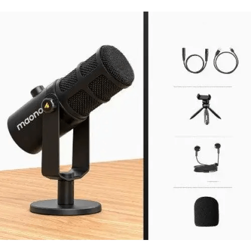 Tian Wang Core: XLR Moving Coil Microphone for Live Performances & Recording - TechTactic Frontier