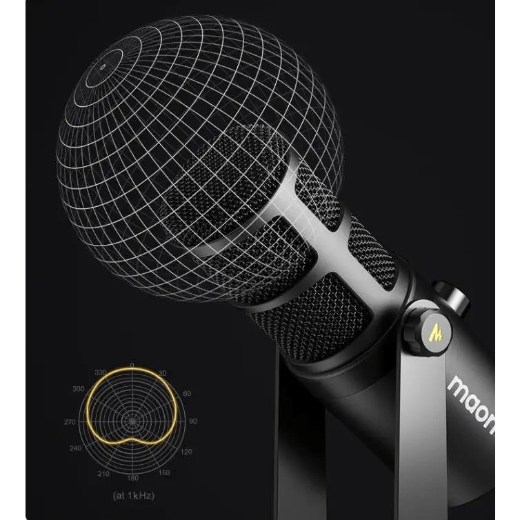 Tian Wang Core: XLR Moving Coil Microphone for Live Performances & Recording - TechTactic Frontier