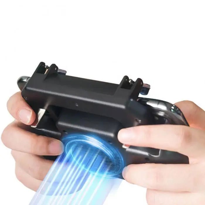 Universal Mobile Game Controller with Silent Cooling Fan & Radiator - TechTactic Frontier