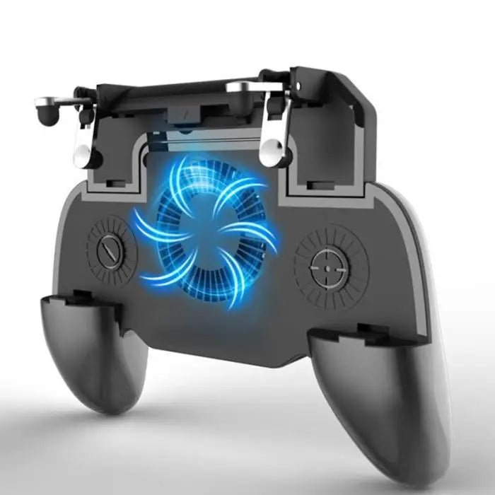 Universal Mobile Game Controller with Silent Cooling Fan & Radiator - TechTactic Frontier